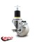 Service Caster 3'' Nylon Swivel 1-7/8'' Expanding Stem Caster with Brake SCC-EX20S314-NYS-TLB-178 - alternate 2
